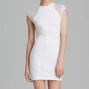 Rosalind Dress in White Torn by Ronny Kobo Color:White